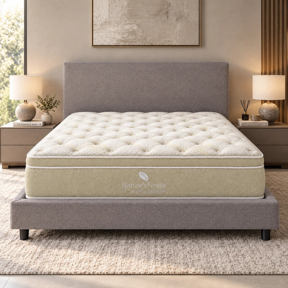 Nature's Finest Latex Euro Top Mattress by Englander