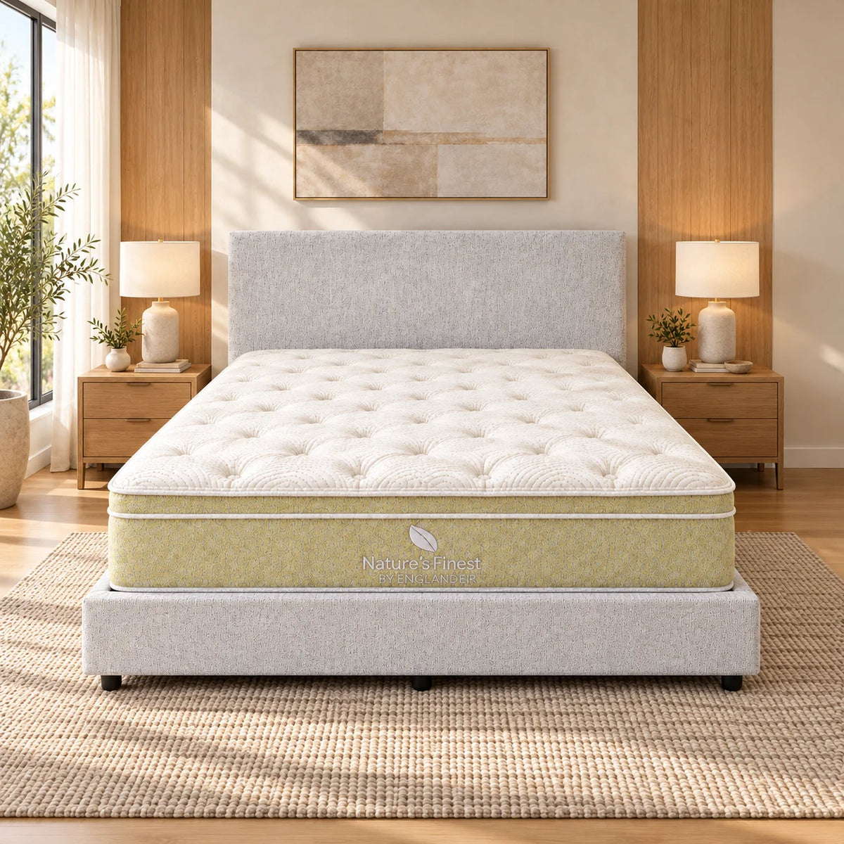Nature's Finest Latex Euro Top Mattress by Englander