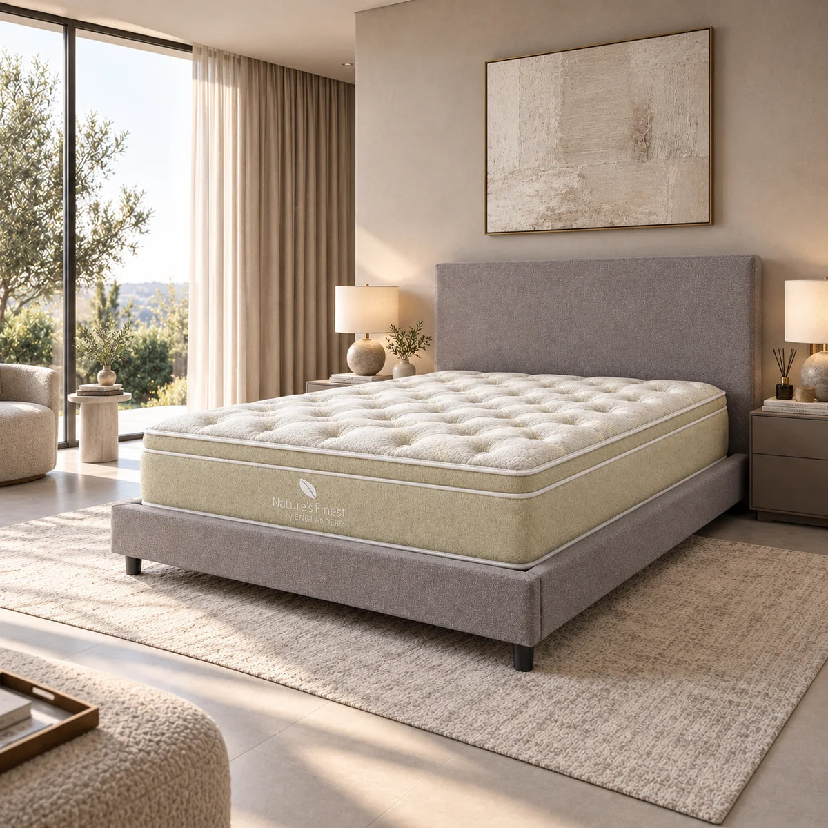 Nature's Finest Latex Euro Top Mattress by Englander