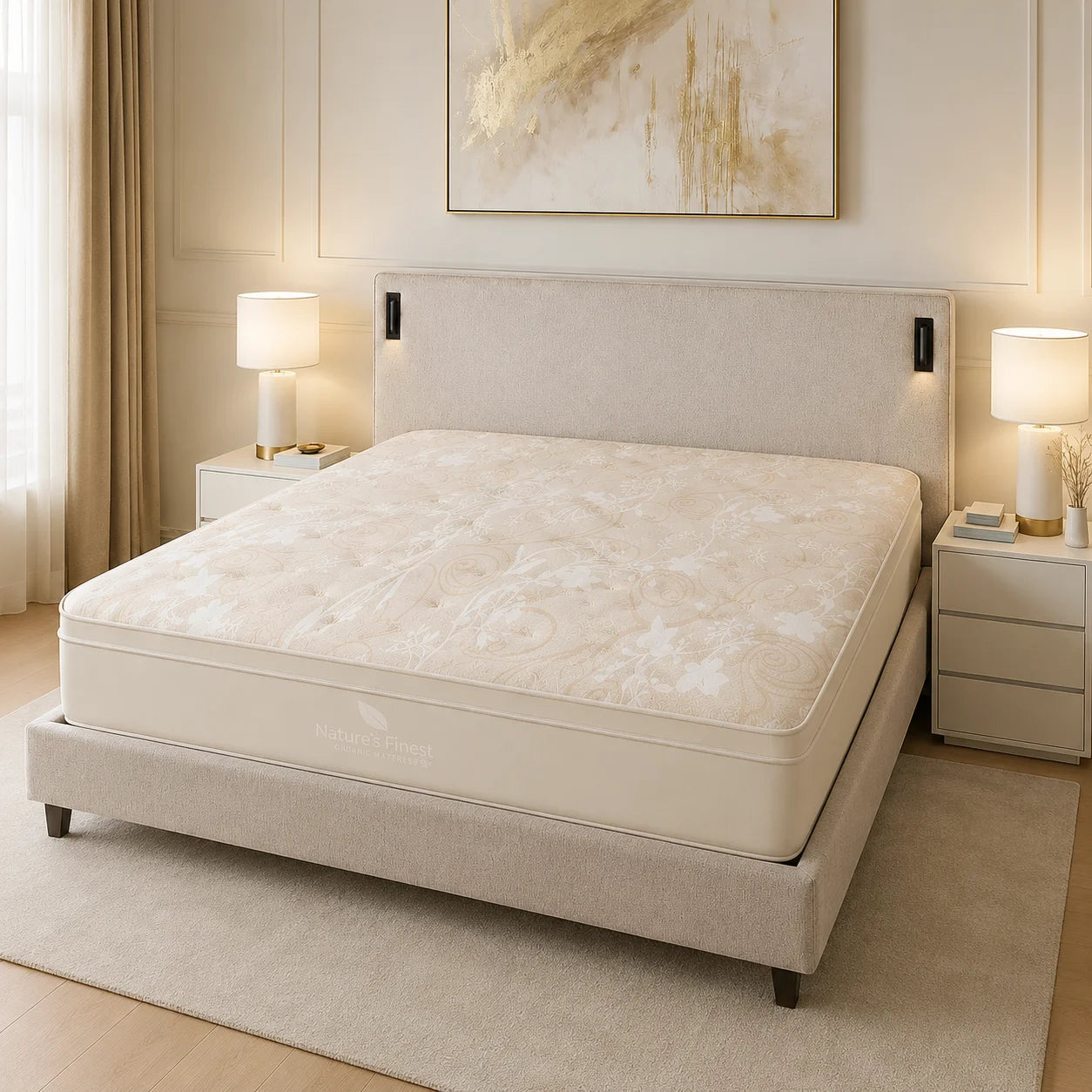 Nature's Finest Latex Euro Top Mattress by Englander