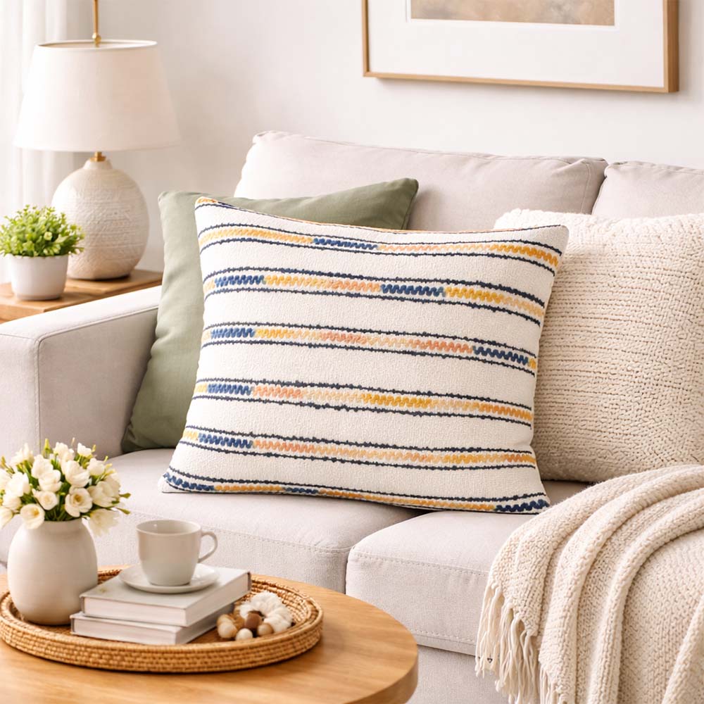 CDF820 Cushion Medium Fabric H300135-7 by Campo de' Fiori