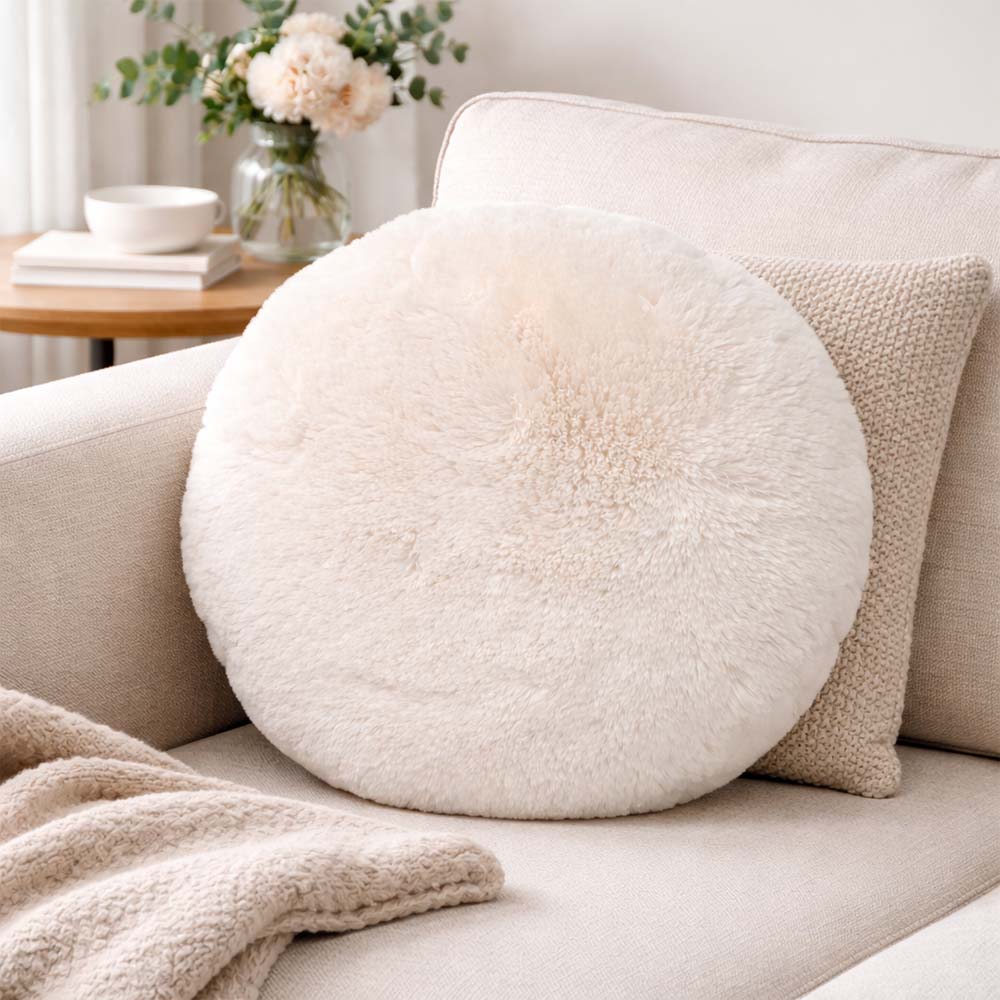 CU003 Cushion Medium Fabric FUR - 01 by Campo de' Fiori