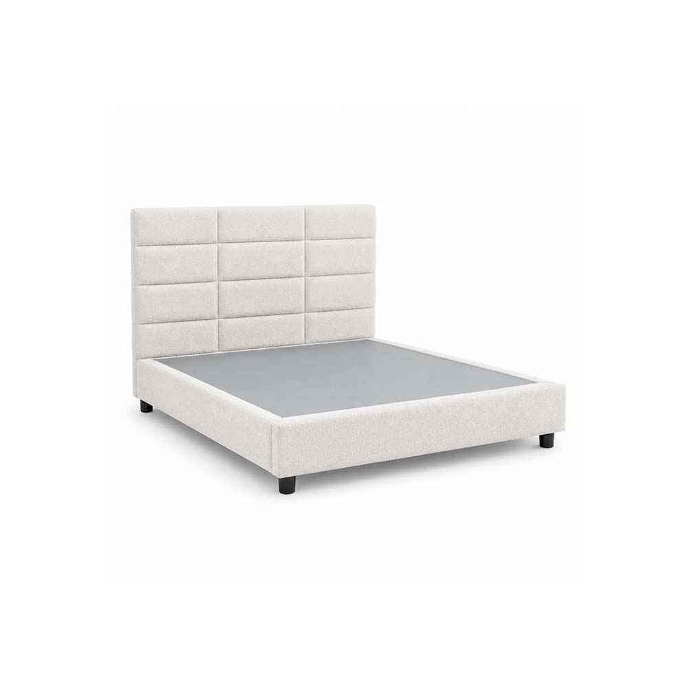 Harvey Supreme Collection Storage Bed 150 Cm X 200 Cm (Usa - Queen / Uk - King) Headboard Height 100 Cm Buckle C13 White by The Mattress Store