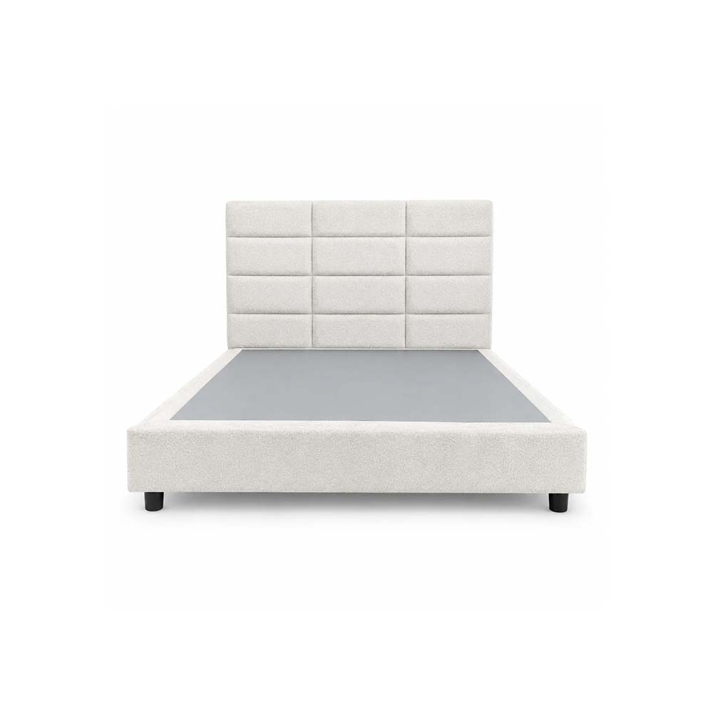 Harvey Supreme Collection Storage Bed 150 Cm X 200 Cm (Usa - Queen / Uk - King) Headboard Height 100 Cm Buckle C13 White by The Mattress Store