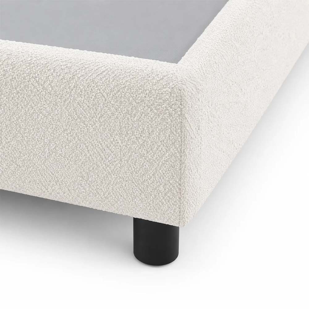 Matin Supreme Collection Bed 150 Cm X 200 Cm (Usa - Queen / Uk - King) Headboard Height 100 Cm Buckle C13 White by The Mattress Store