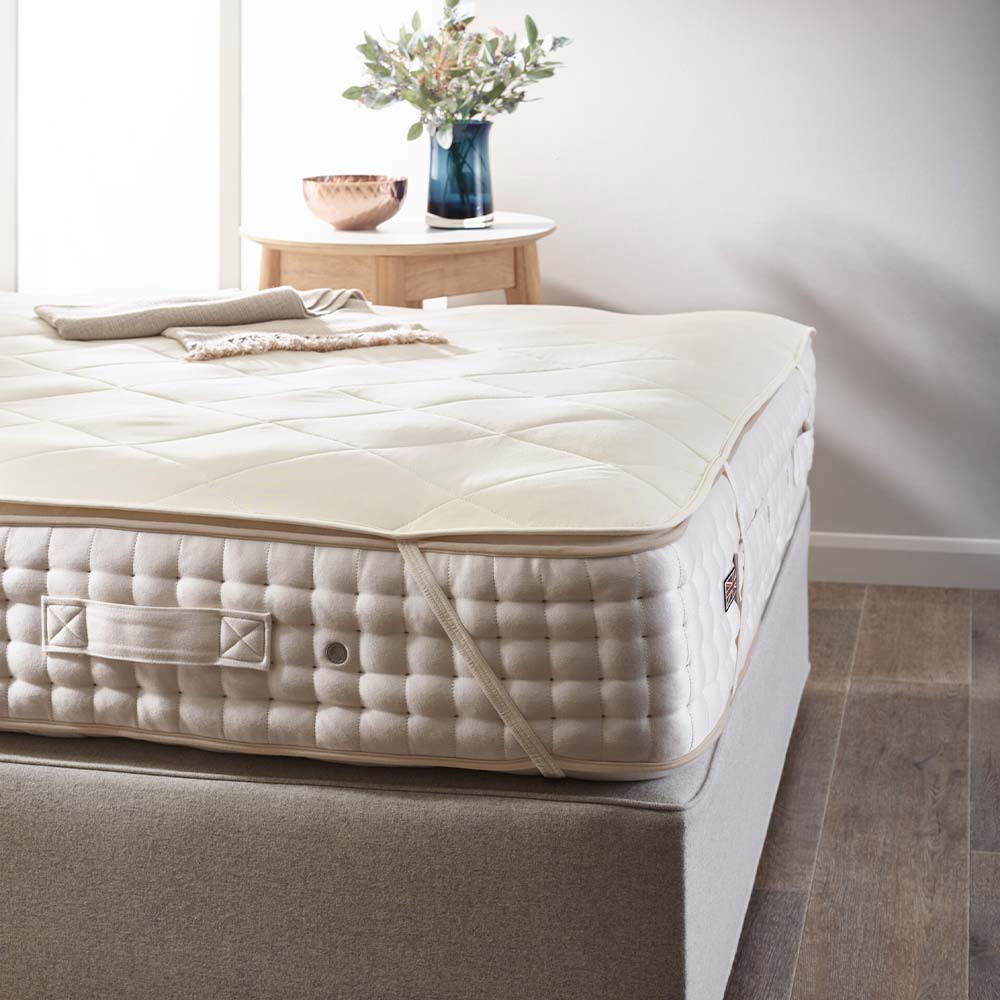 Quilted Mattress Protector by Vispring