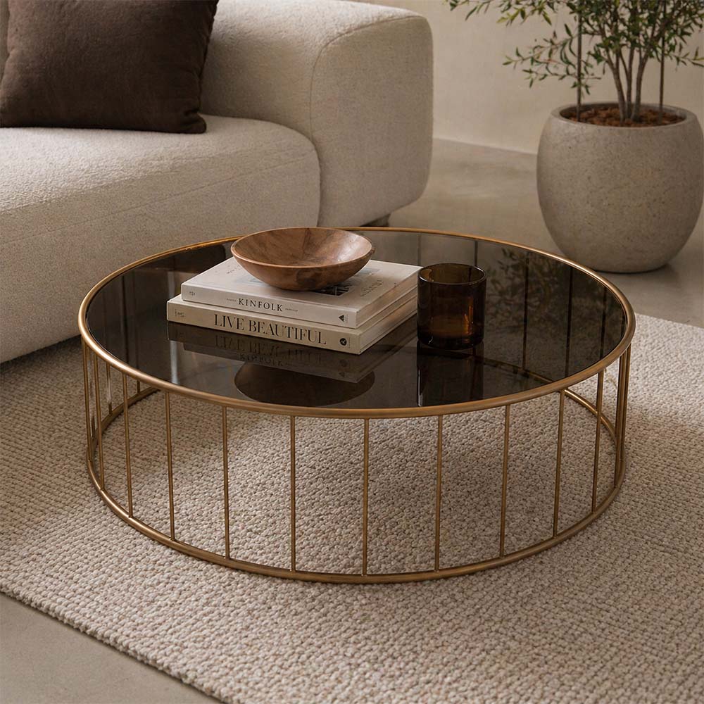 Circo Round Low Coffee Table by Chateau d'Ax Italia