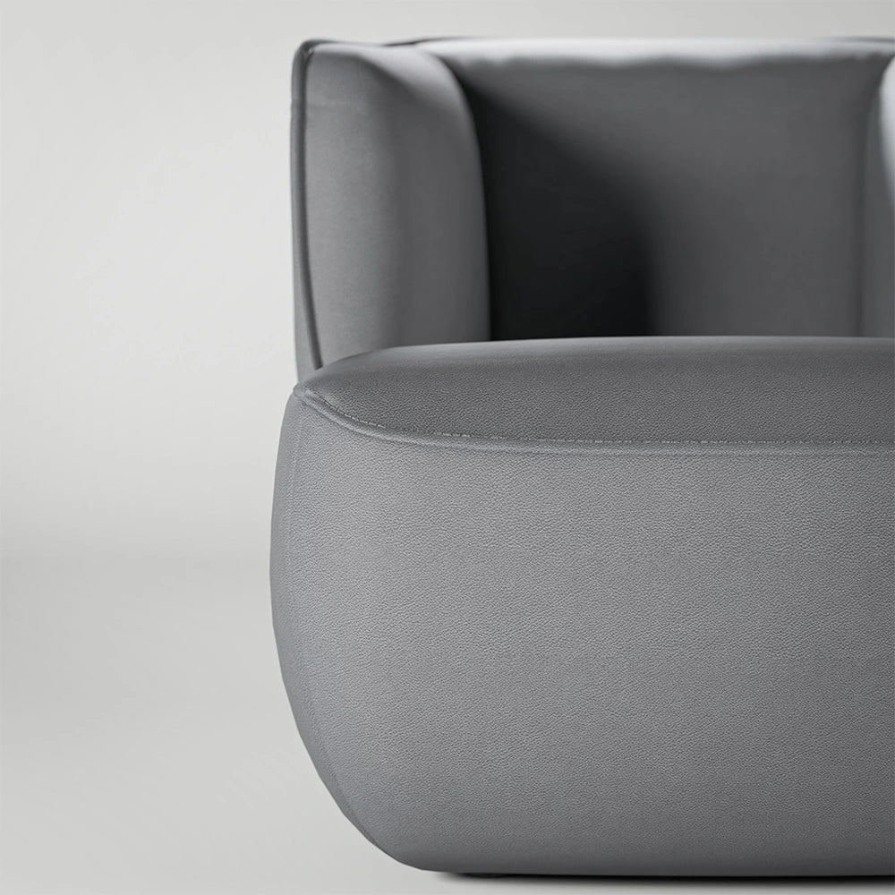 384 armchair grey blue by rolf benz