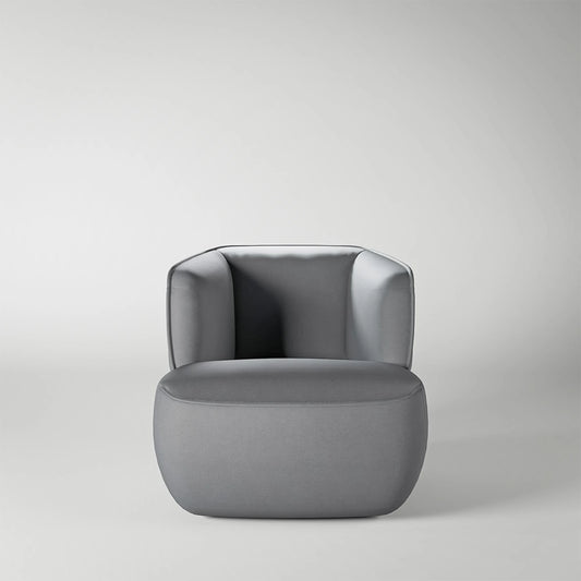 384 Armchair Grey Blue by Rolf Benz