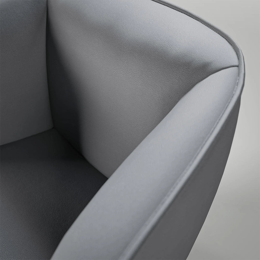 384 armchair grey blue by rolf benz