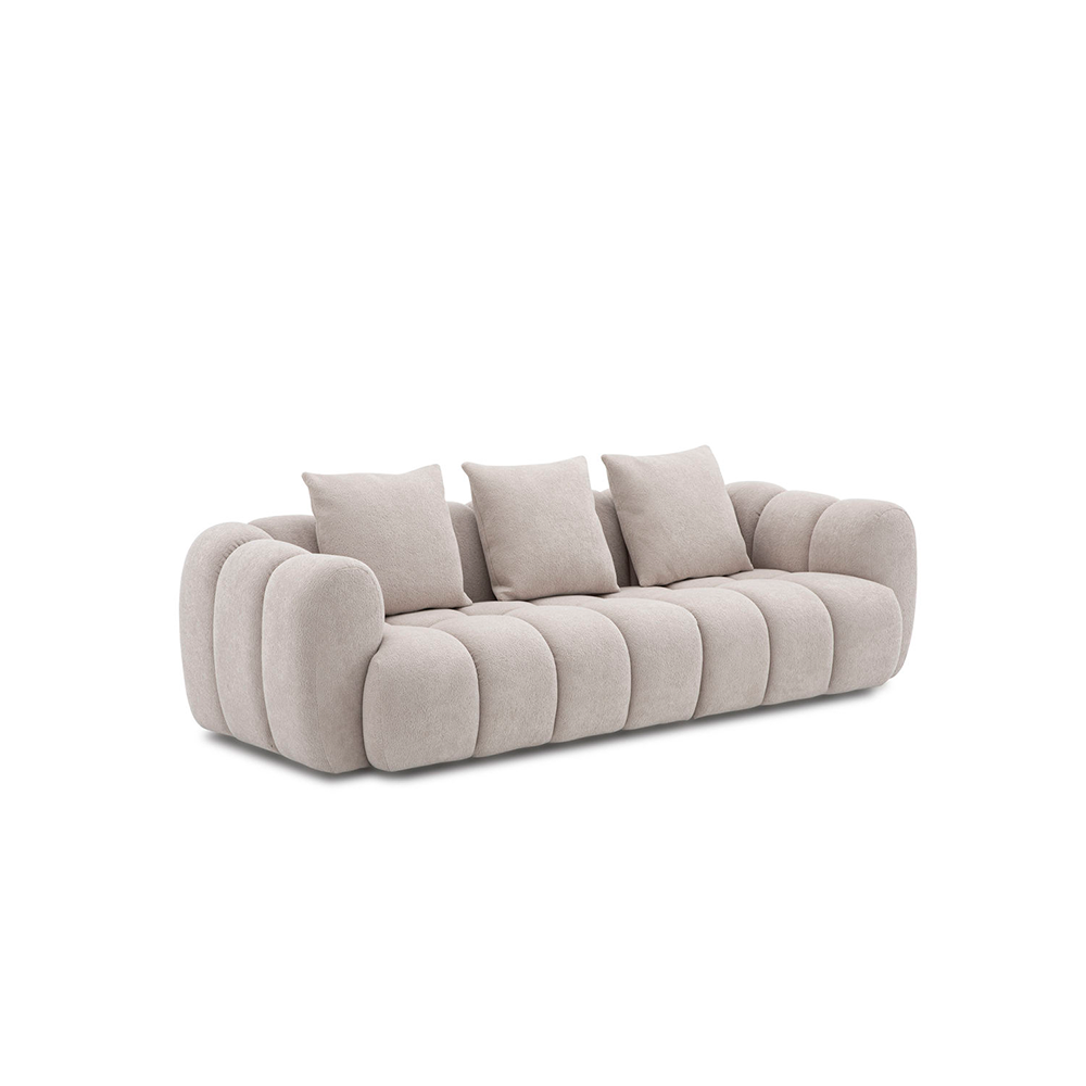 5396 Sofa 3 Seater Cream by Campo de' Fiori