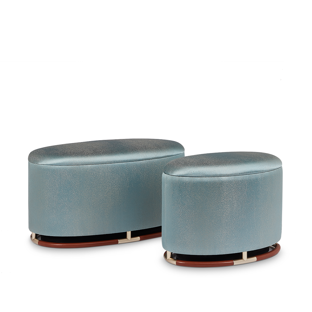 Rodeo Footrest by Armani/Casa