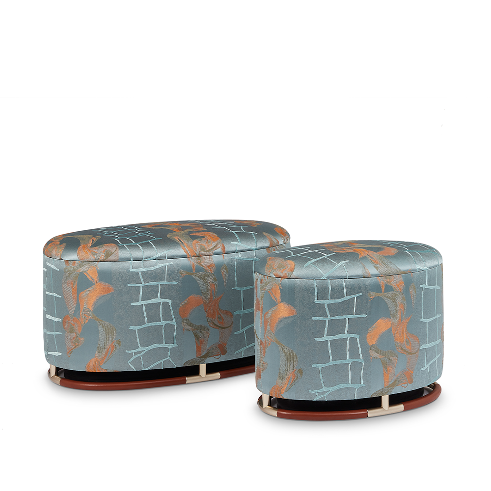 Rodeo Footrest by Armani/Casa