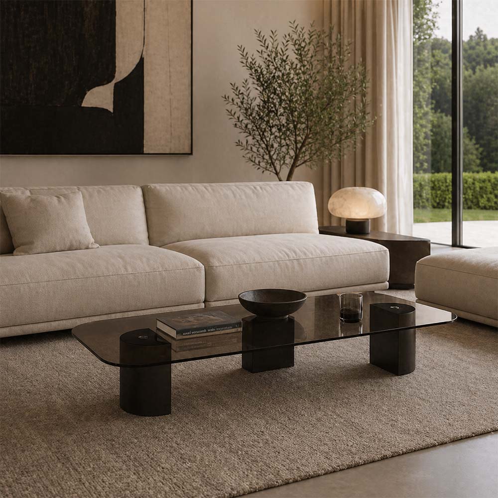R150 Square Coffee Table by Chateau d'Ax Italia