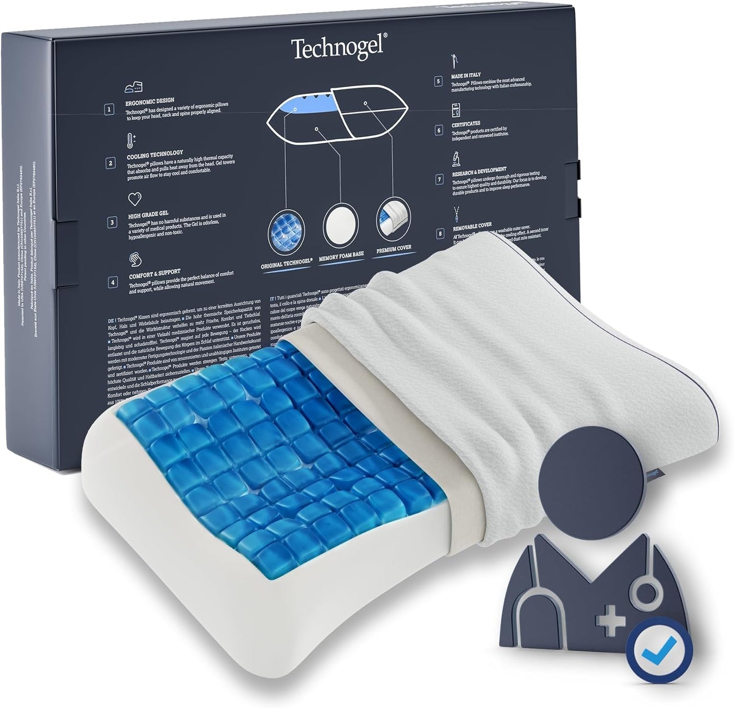 anatomic pillow by technogel banner