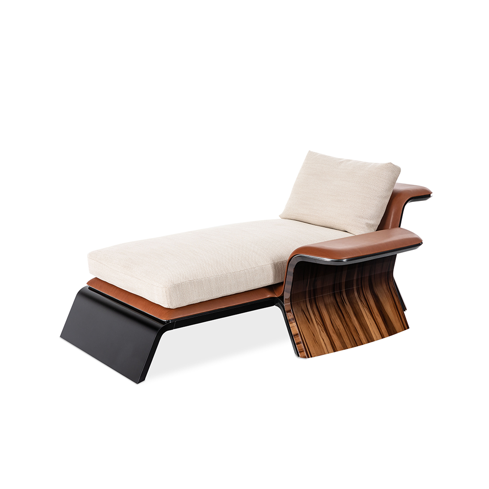 Galloway Chaise Lounge by Bentley Home