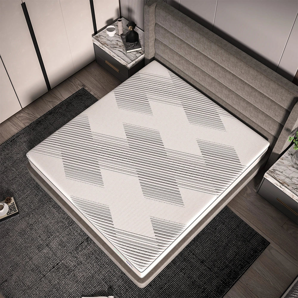 bodiform gel mattress by englander - top view