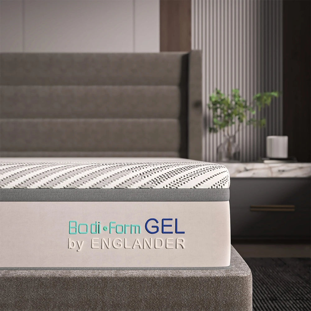 bodiform gel mattress by englander  - focus