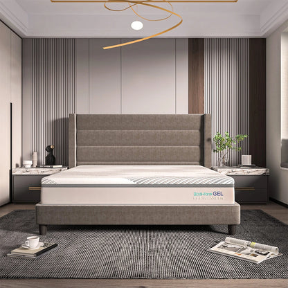 Bodiform Gel Mattress by Englander - Front view