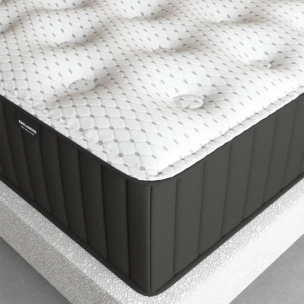 beckford tight top mattress by englander - close