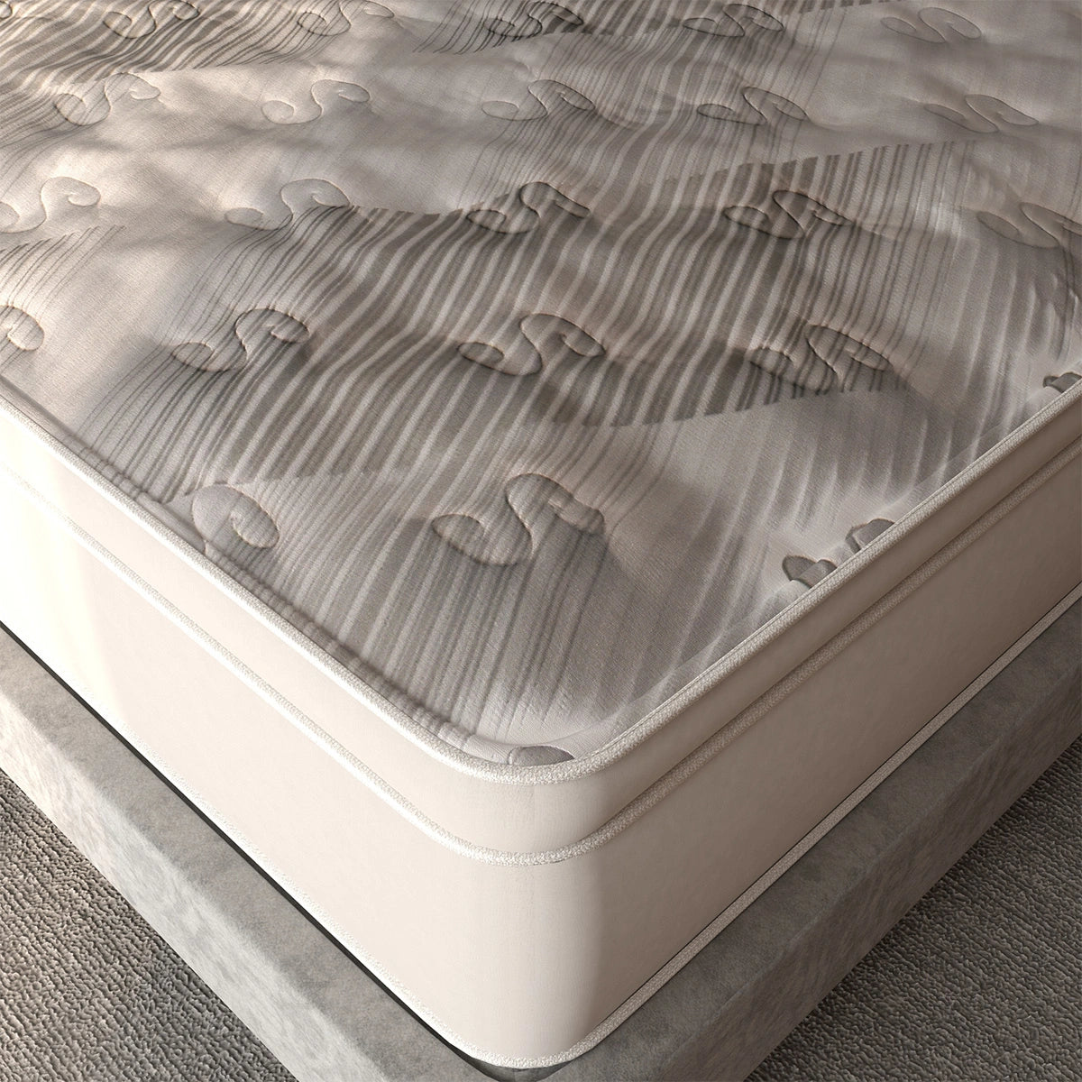 bodiform gel euro top mattress by englander - close view