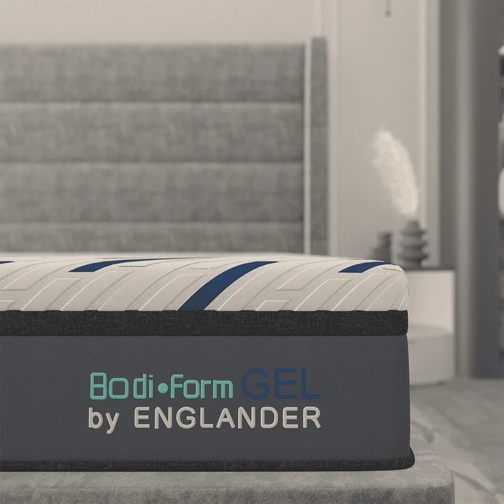 bodiform gel mattress by englander  - focus