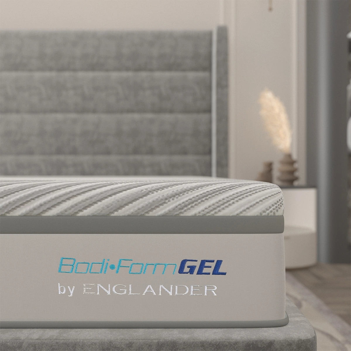 bodiform gel mattress by englander  - focus