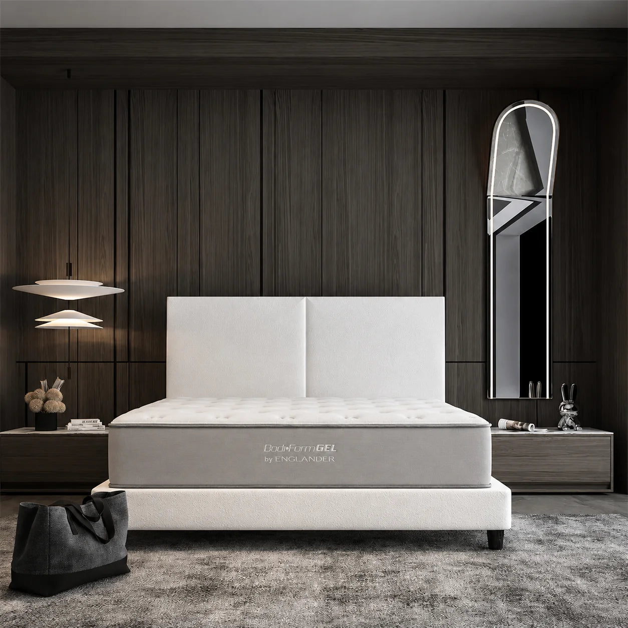 Bodiform Gel Tight Top Mattress by Englander