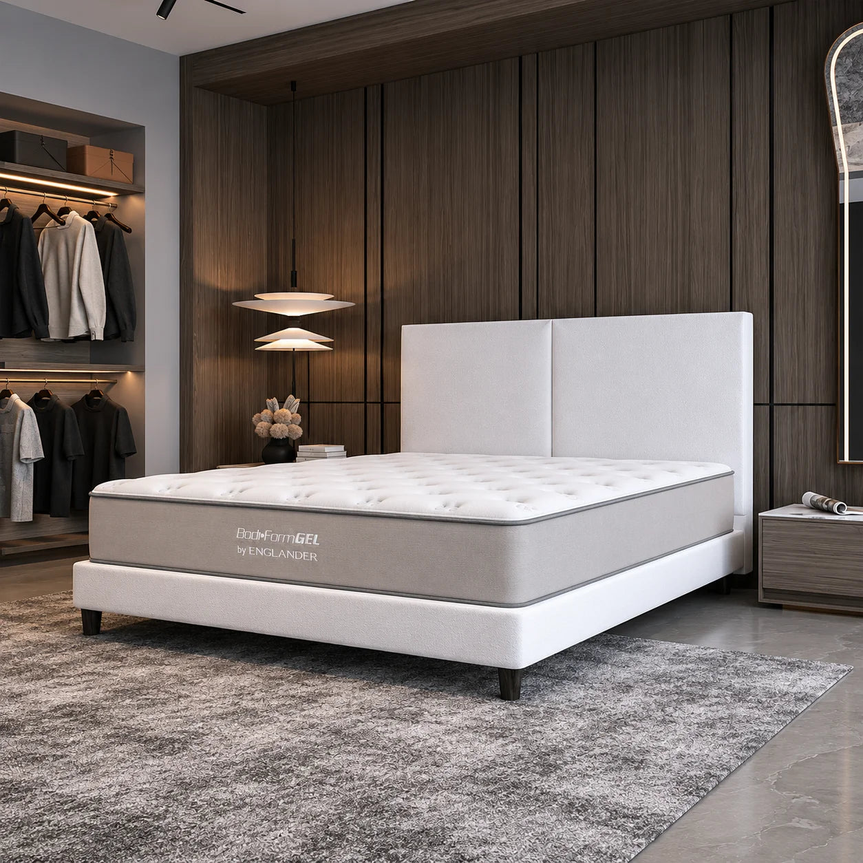 Bodiform Gel Tight Top Mattress by Englander