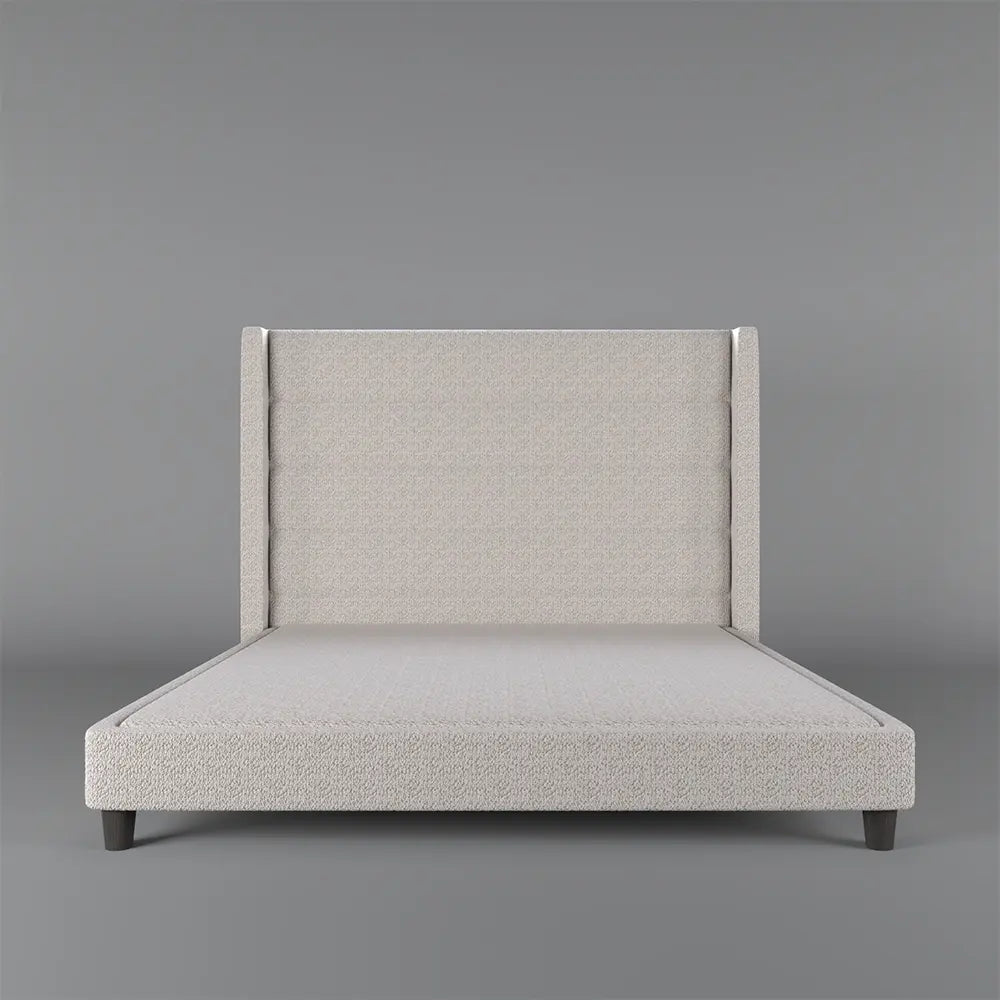 brandon bed by the mattress store -  light beige