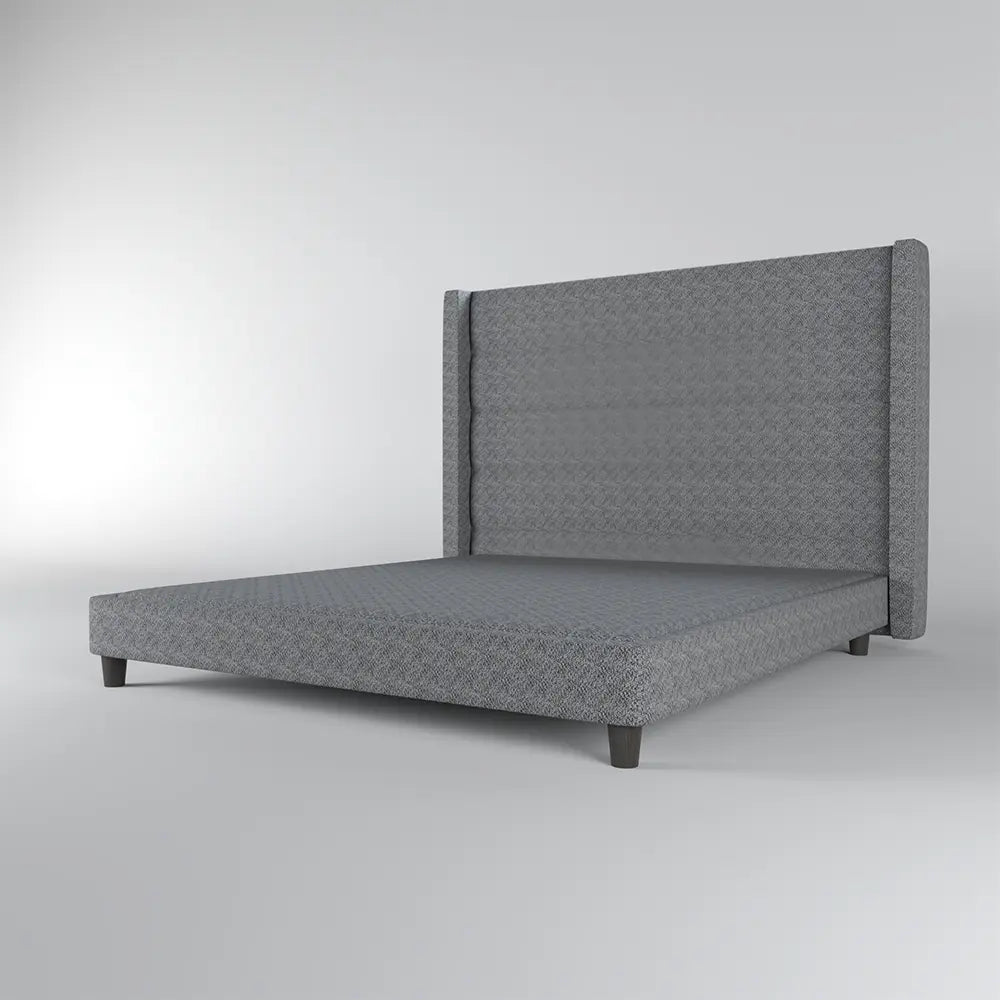 brandon bed by the mattress store -  grey 