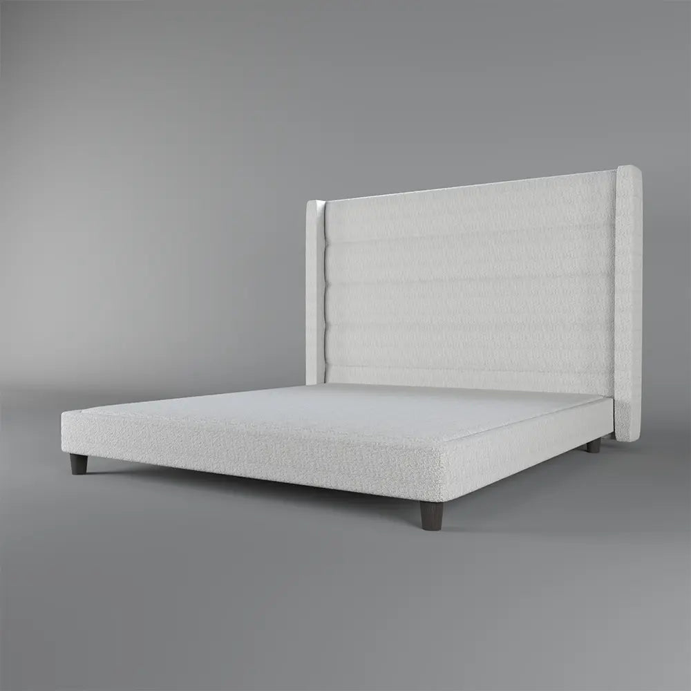 brandon bed by the mattress store -  white