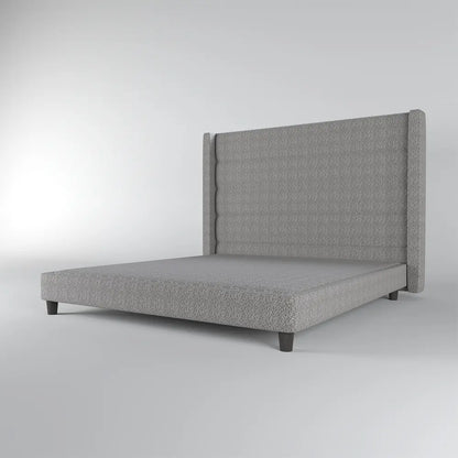 Brandon Bed by The Mattress Store -  Light Grey 