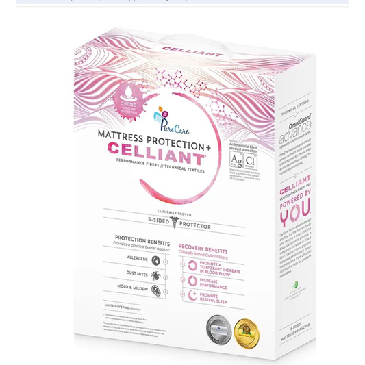 Celliant Mattress Protector by PureCare Package