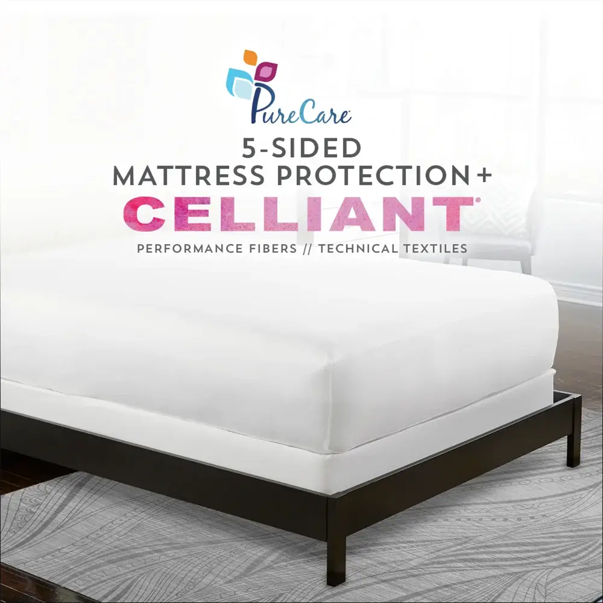 celliant mattress protector by purecare