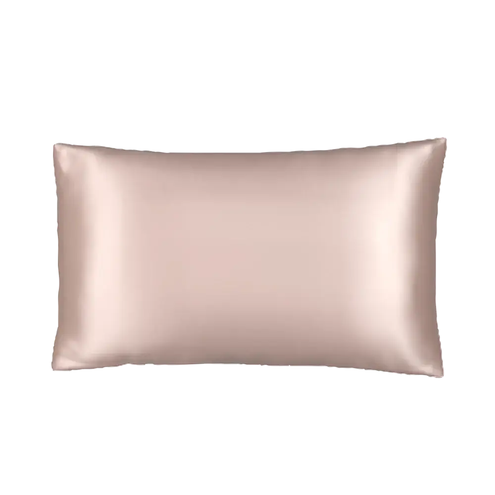 pure silk pillow case by purecare pink