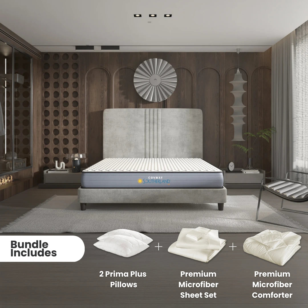 value sleep bundle -     conway tight top mattress + premium sleep kit