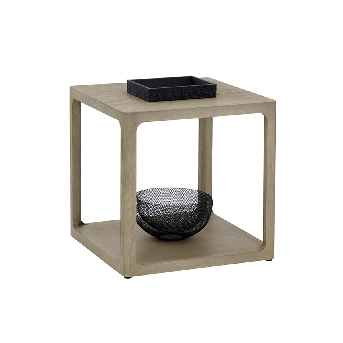Doncaster Side Table By Sunpan White Background