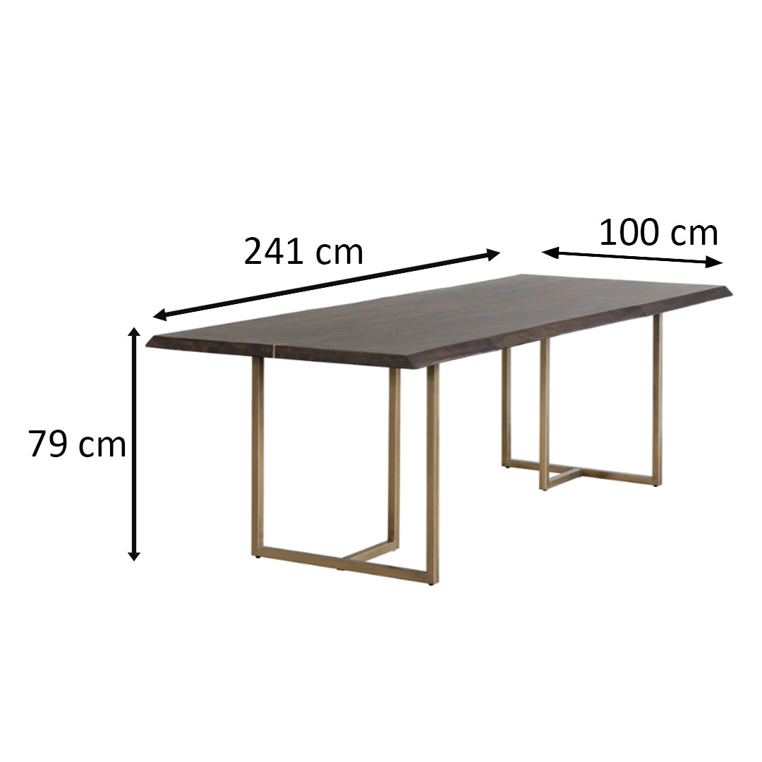 Donnelly Dining Table by Sunpan Dimensions