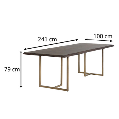 Donnelly Dining Table by Sunpan Dimensions