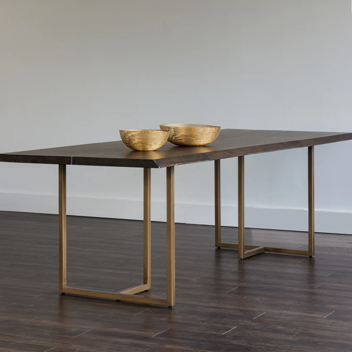 donnelly dining table dark mango by sunpan