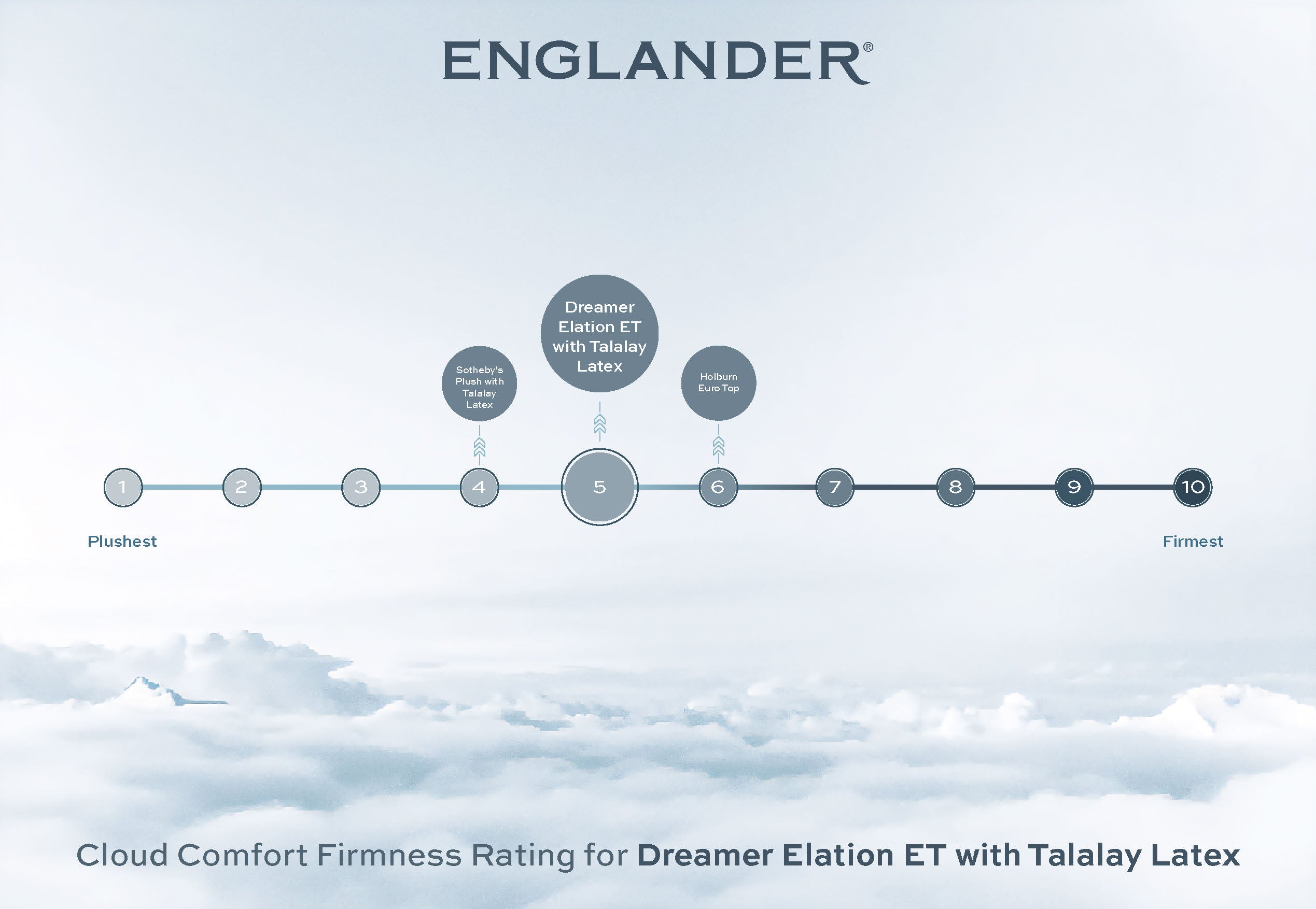 Dreamer Elation Euro Top Mattress by Englander