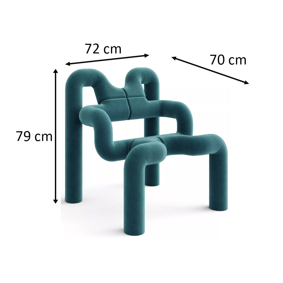 ekstrem chair by varier dimensions