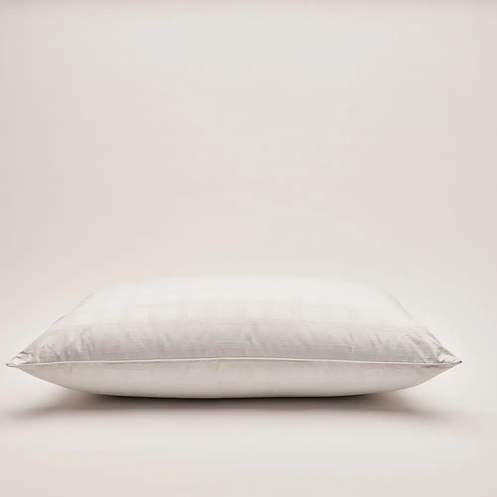 english duck down & feather luxury pillow by vispring