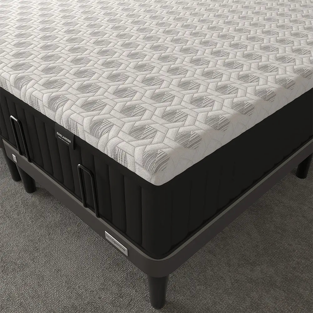 ergosportive adjustable bed by ergomotion - notting viscopedic mattress by englander