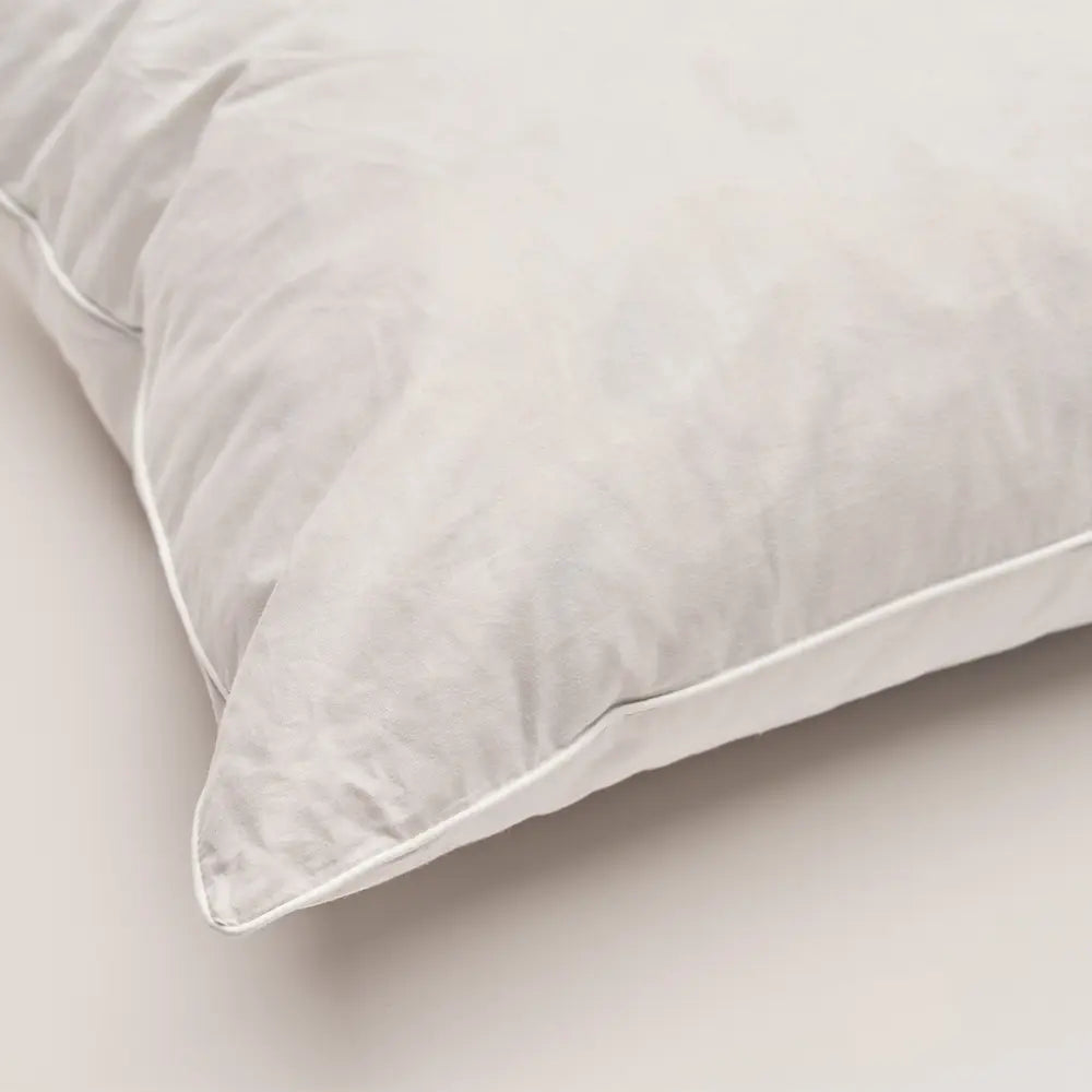 european duck feather and down pillow by vispring