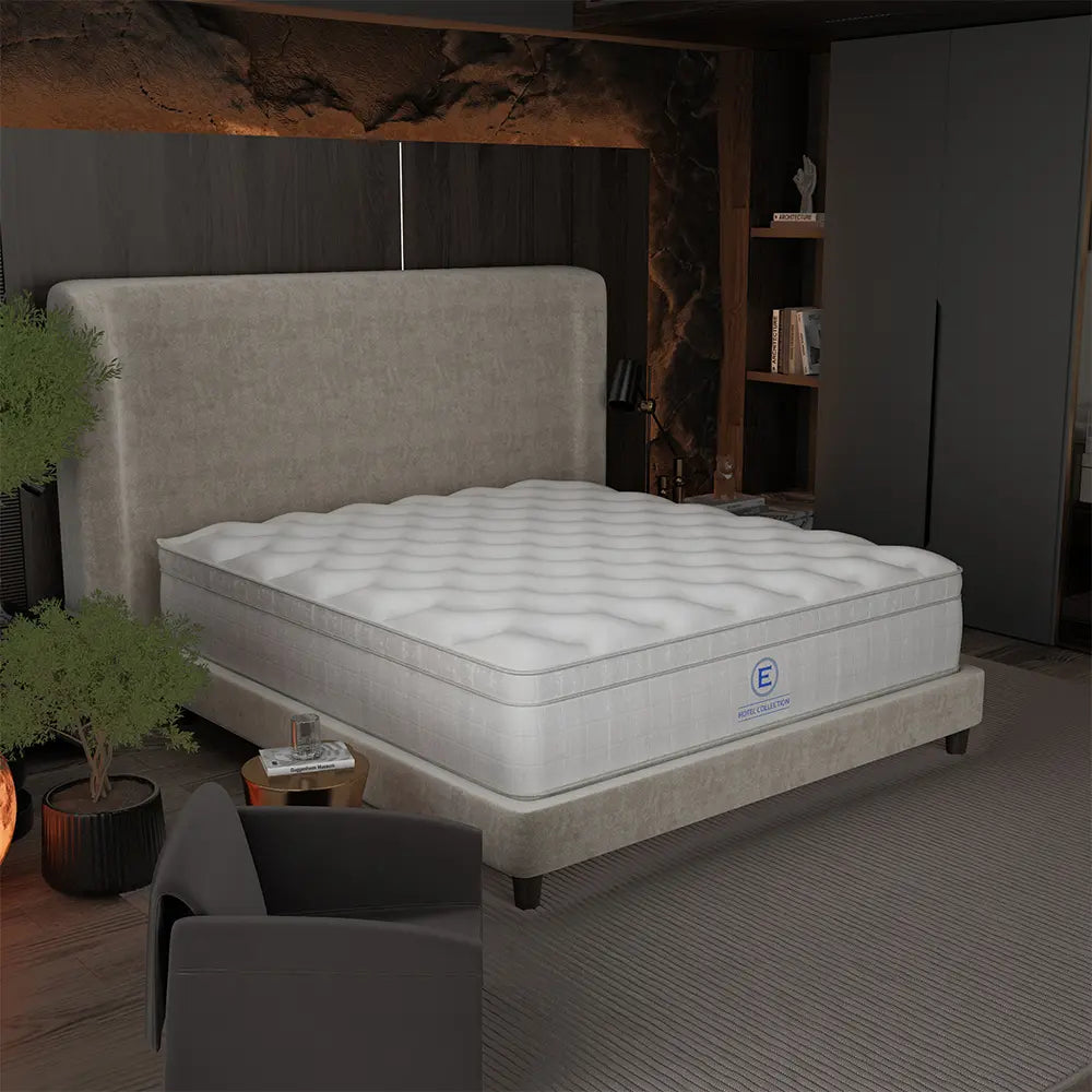 hotel collection e.t mattress by englander - side view