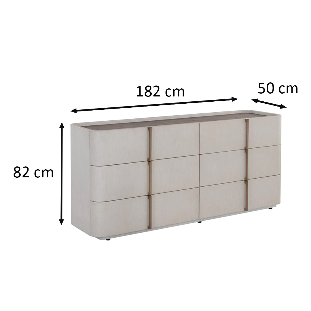 jamille dresser by sunpan dimensions