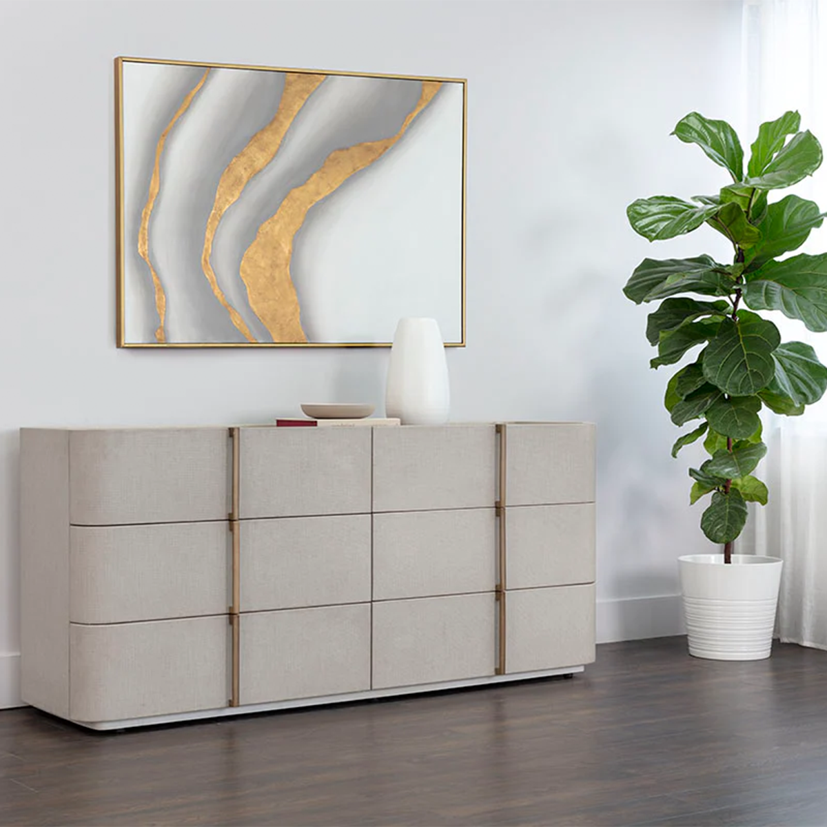 Jamille Dresser by Sunpan in a modern room