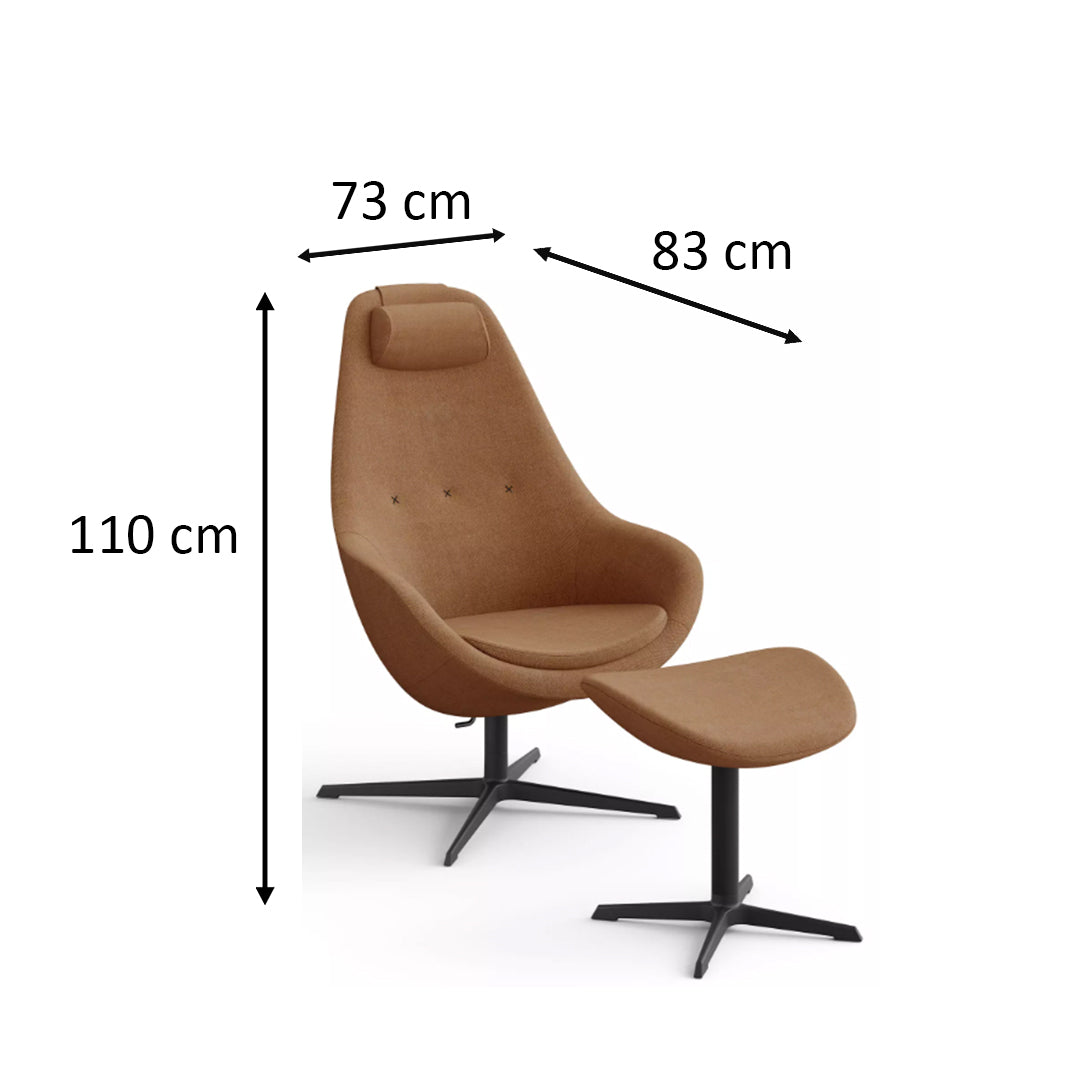 kokon chair by varier dimensions